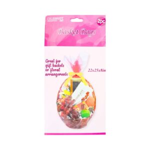 2pk 22" x 25" x 8" Basket Bags