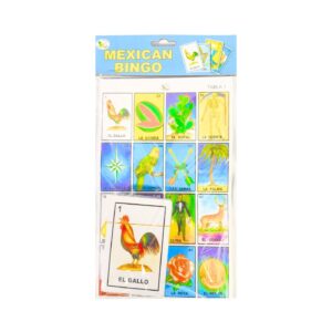 5 1/4" x 8 1/4" Mexican Bingo Game 'Chalupa'