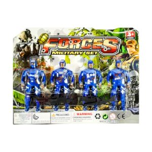 4pc 3.5" Soldier Figure Play Set