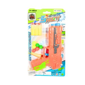 6.25" Soft Dart & Ball Shooting Gun Play Set