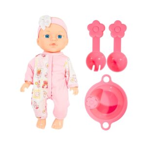 10" New Born Baby Doll w/ Feeding Accessories