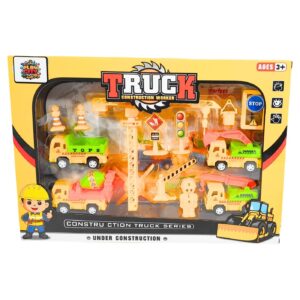 P/B Construction Truck Play Set in Window Box