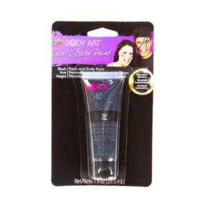 1oz Black Body Art Face & Body Paint 'Tulip'