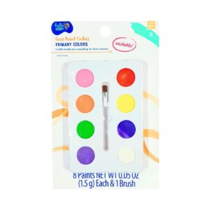 8-Color Face & Body Paint Set w/ Brush