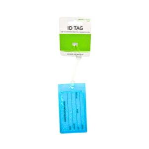 Aqua Travel ID Luggage Tag