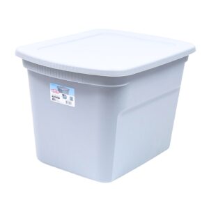 18 Gallon Grey Tote Box w/ Lid 'Sterilite'