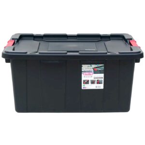 15 Gallon Black Industrial Tote Box