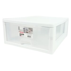 16 Qt White Stackable Drawer
