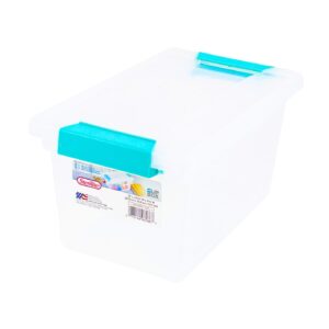 11" x 6 5/8" x 5 3/8" Clear Medium Storage Box