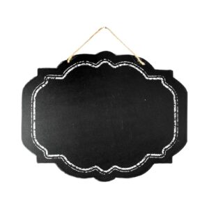 11" x 14" Decorative Hanging Chalkboard Sign w/ Jute Rope
