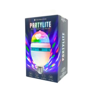 PartyLite Spinning Disco Party LED Light Bulb 'Tech Solutions'