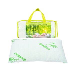 Queen Bamboo Memory Foam Pillow