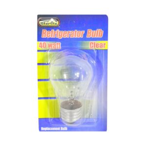 40W Clear Refrigerator Light Bulb