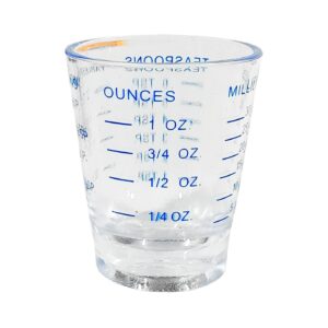 1oz Measuring Shot Glass w/ 26 Increments