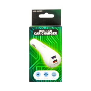 5V 2.4Amp Quick Charge 2 USB Port Car Charger