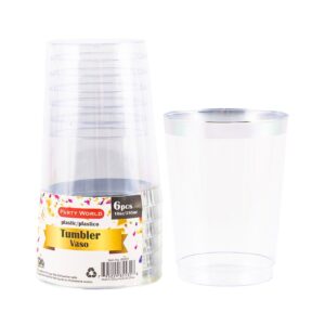 6pk 10oz Gold / Silver Tumbler