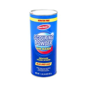 16oz Scouring Powder w/ Bleach 'Power House'