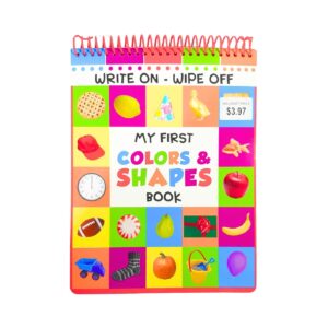 Write On / Wipe Off Colors & Shapes Activity Book [ZERO RATED]