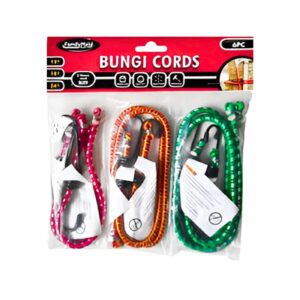 6pc Bungee Cords
