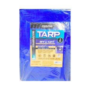 9ft x 12ft Blue Tarp