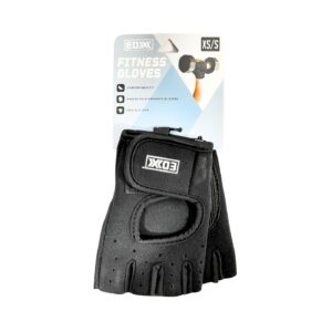 Black Deluxe Men's Fitness Gloves