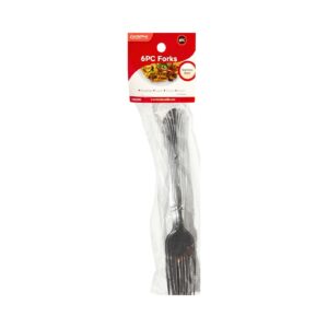 6pc Stainless Steel Forks