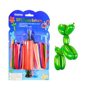 30pc Twisty Balloon w/ Pump