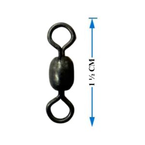 #5 Black Swivel (90lbs)