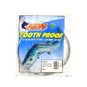 #3 Stainless Steel Wire Leader (32lbs x 30ft)