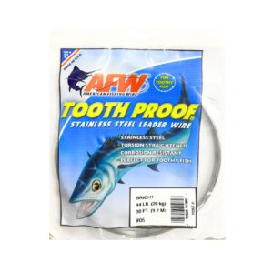 #5 Stainless Steel Wire Leader (44lbs x 30ft)