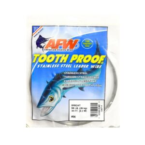 #6 Stainless Steel Wire Leader (58lbs x 30ft)