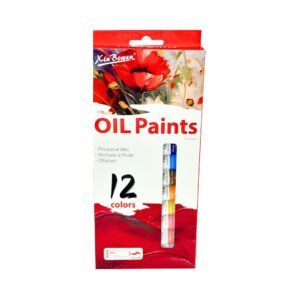 12pk 12ml Oil Paint in Tubes