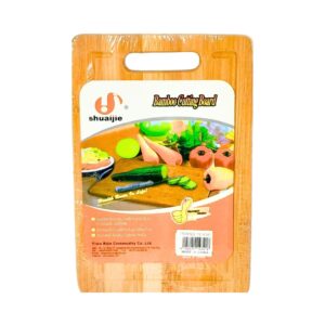 20cm x 30cm x 1.5cm Bamboo Cutting Board w/ Cut-Out Handle