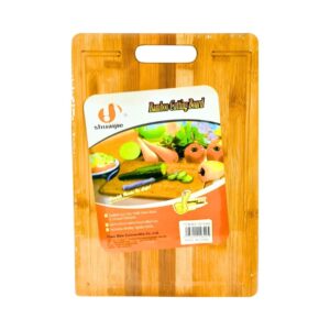 24cm x 34cm Bamboo Cutting Board w/ Cut-Out Handle