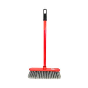 Solid Color Household Deck Broom w/ 12" x 2" Head