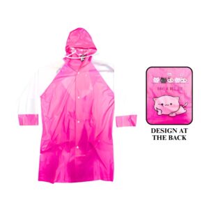 Printed Kids' Raincoat (Sizes: M - 2XL)