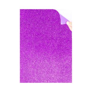 7 3/4" x 11 3/4" Glitter Foamy Sheet w/ Adhesive Back