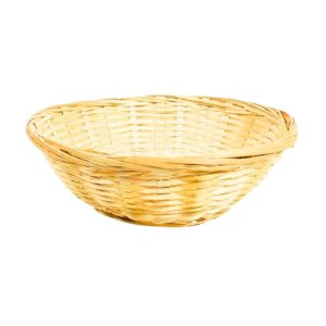 22cm Natural Color Round Wicker Basket