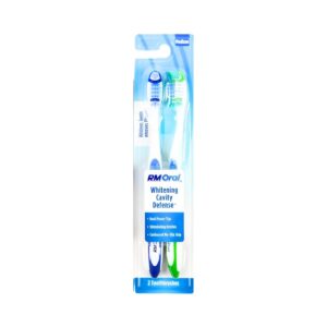 2pk RM Oral Cavity Defense Medium Toothbrush