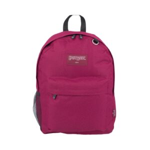 16.5" Burgundy Backpack 'East West' [ZERO RATED]