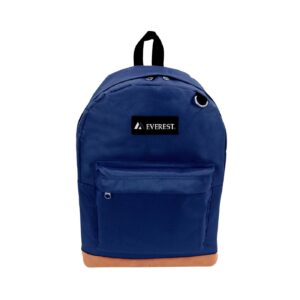17" Suede Bottom Backpack 'Everest' (Navy) [ZERO RATED]