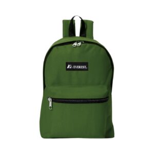 15" Medium Backpack 'Everest' (Dark Green) [ZERO RATED]