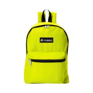 15" Medium Backpack 'Everest' (Lime) [ZERO RATED]