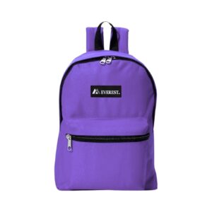 15" Medium Backpack 'Everest' (Dark Purple) [ZERO RATED]