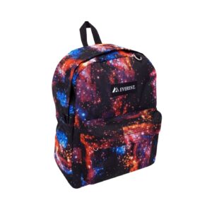 16 1/2" Printed Polyester Backpack 'Everest' (Galaxy) [ZERO RATED]