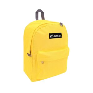 16 1/2" Polyester Backpack 'Everest' (Lemon) [ZERO RATED]