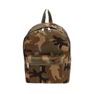 11" x 15" x 5" Medium Camouflage Backpack 'Everest' [ZERO RATED]