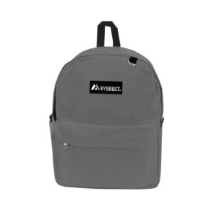 16.5" Classic Backpack 'Everest' (Dark Grey) [ZERO RATED]