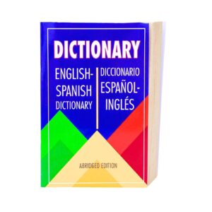 192pg Webster's Spanish Dictionary [ZERO RATED]