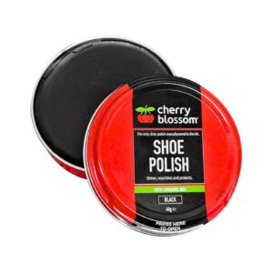 Black Shoe Polish 40gm 'Cherry Blossom'
